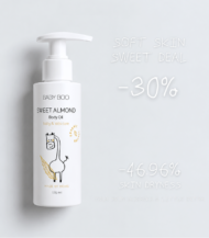 Huile corporelle à l'amande douce - 30 % de réduction – Image 2