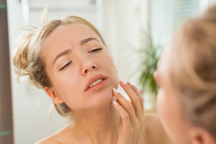 crvenilo na licu i perutanje kože