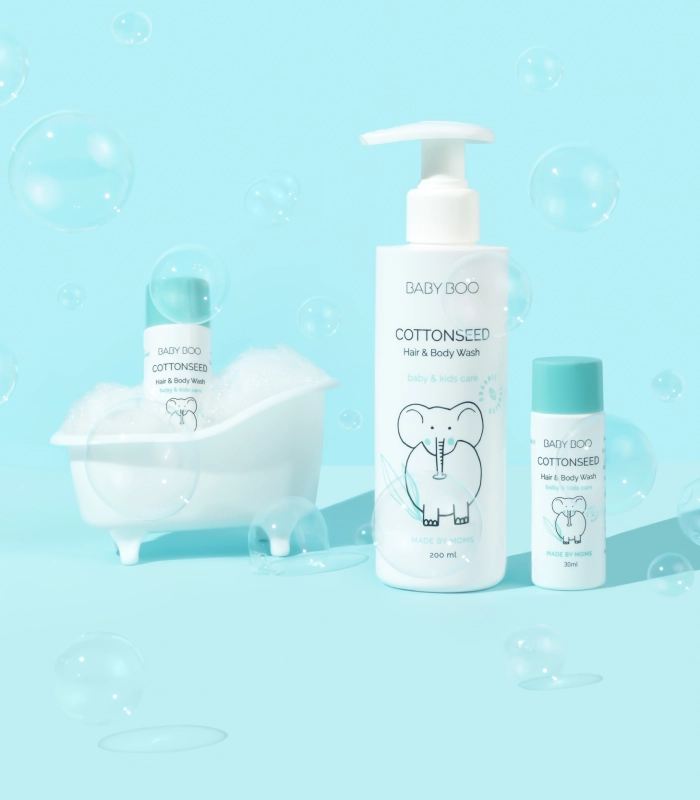 mini-kupka Mini 2in1 hair bath and cotton