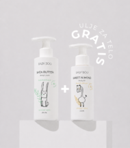 Mix & Match - Losion za telo od ši butera + ulje za telo od slatkog badema GRATIS