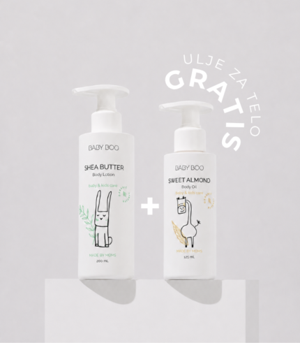 Mix & Match - Losion za telo od ši butera + ulje za telo od slatkog badema GRATIS